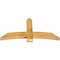 Ekena Millwork Bellingham Rough Sawn Timber Gable Bracket, Western Red Cedar, 60"W x 30"H x 4"D x 6"F, 12/12 Pitch GBW060X30X0406BEL00RWR - alternate 2